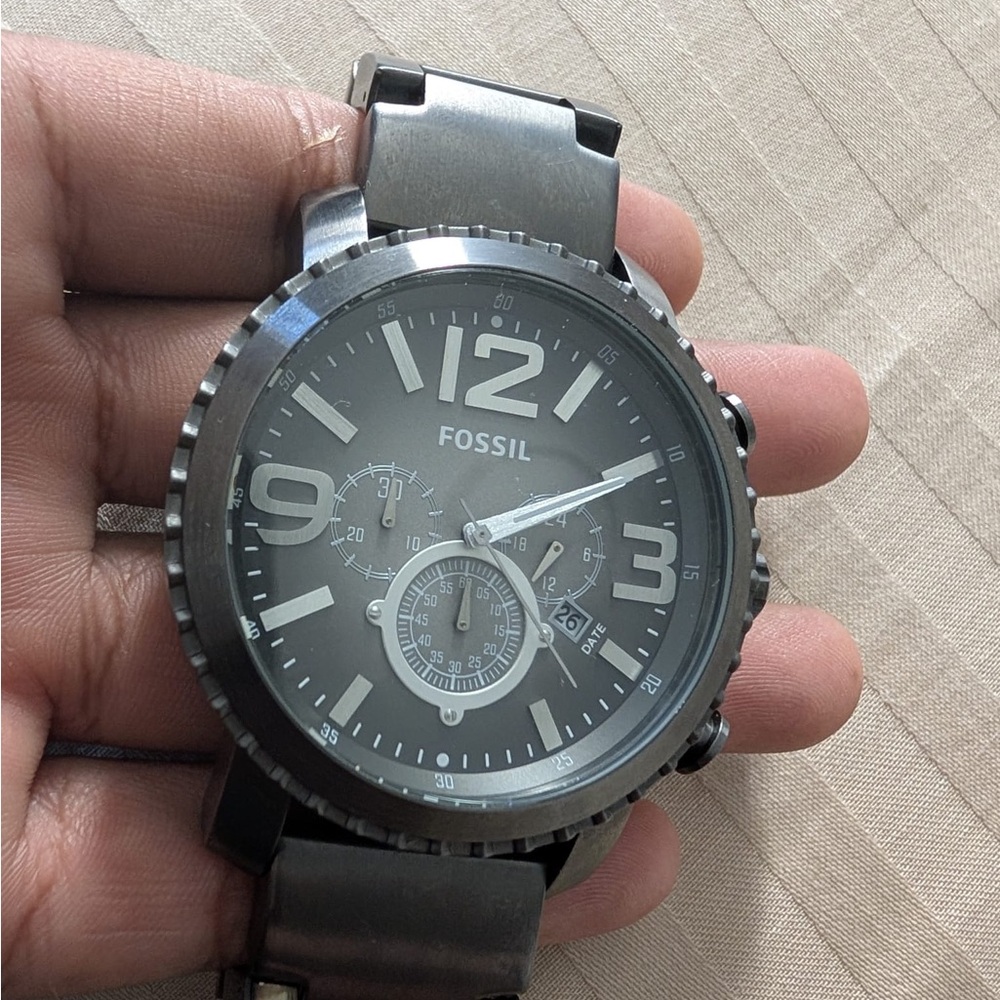 Fossil Grey Stainless Steel mans Watch